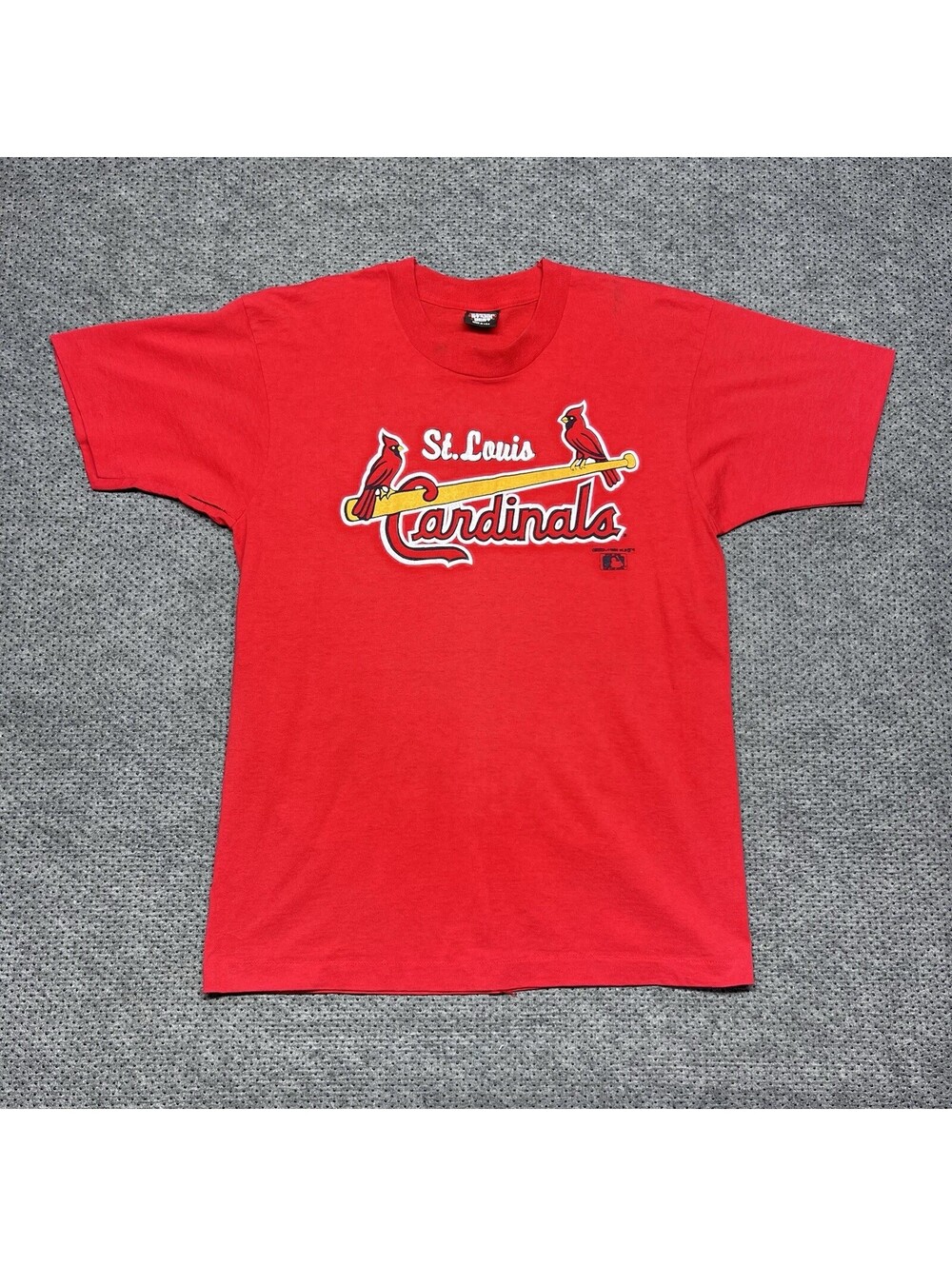 Vintage 1990 St. Louis Cardinals T-Shirt Large Major League Baseball RARE MENS
